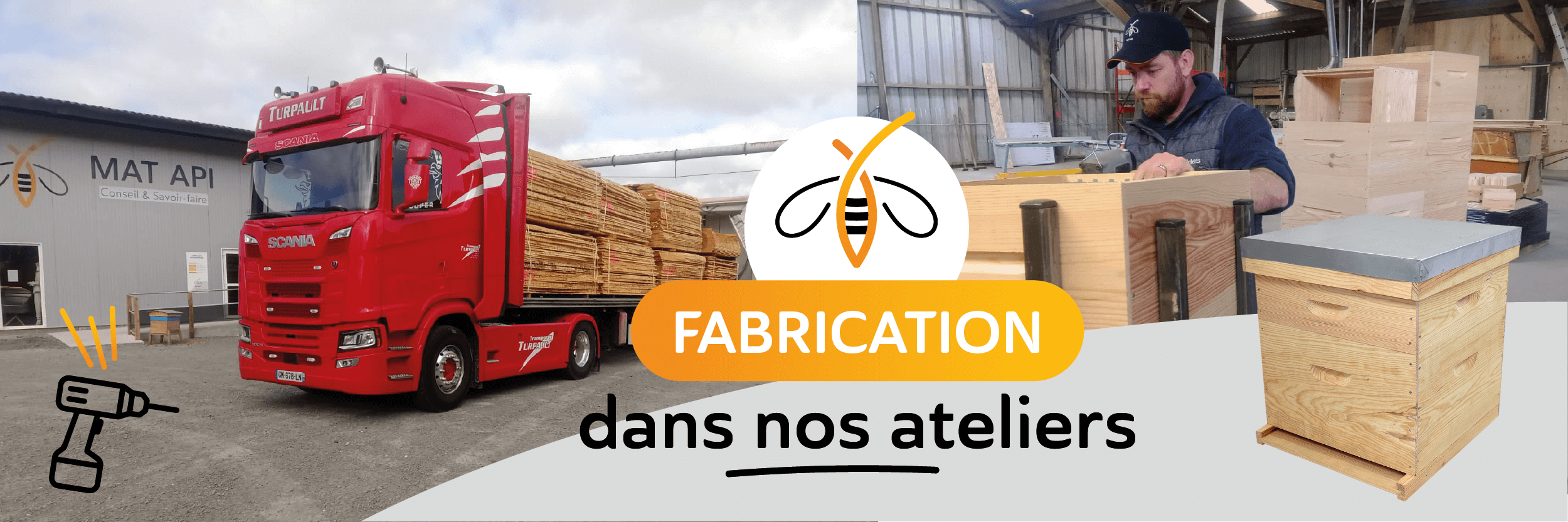 Ruche fabrication artisanales 100% made in france